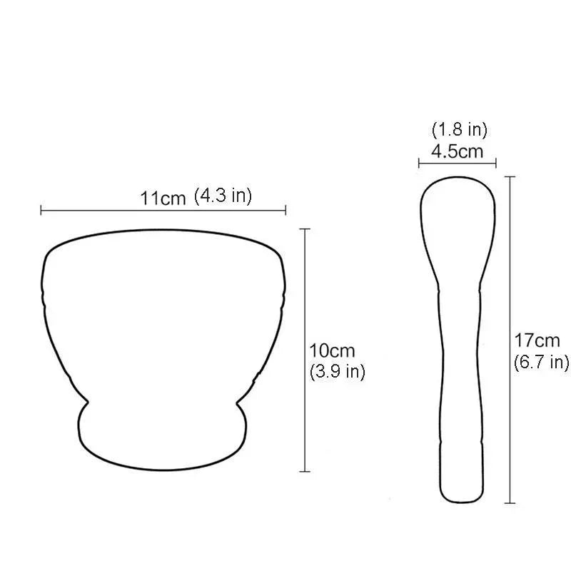 Mortar & Pestle for Herbs and Spices